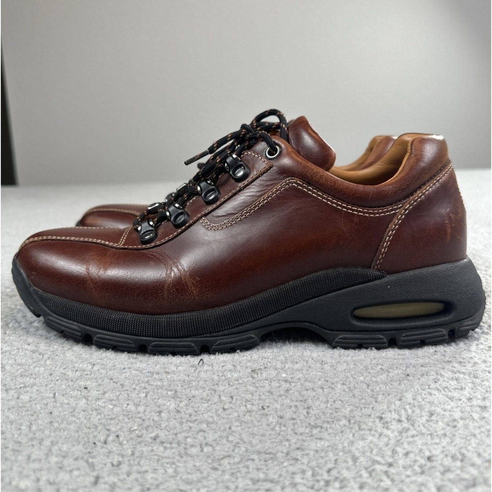 Cole Haan Waterproof Leather Hiking Boots Men 8M Brown Shoes Outdoor